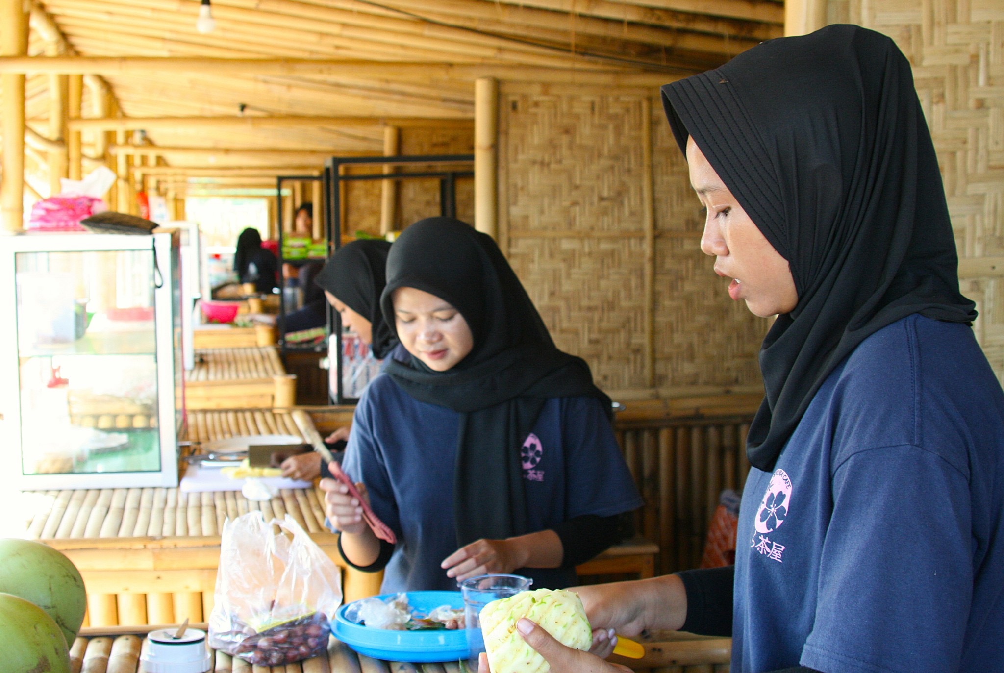 SAKURA CAFE の店内